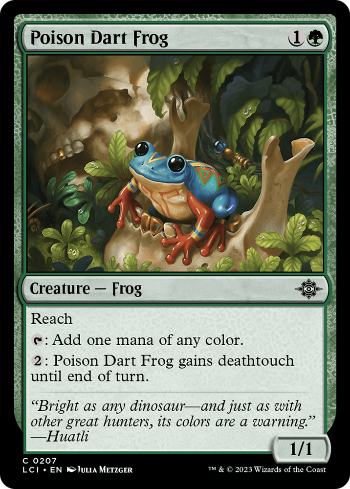 Poison Dart Frog [The Lost Caverns of Ixalan] 