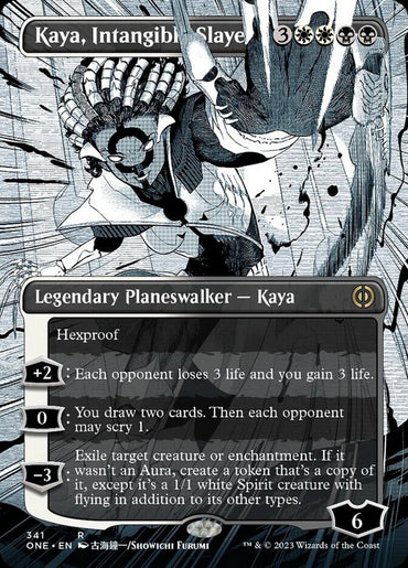 Kaya, Intangible Slayer (Borderless Manga) [Phyrexia: All Will Be One] 