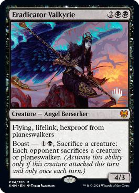 Eradicator Valkyrie (Promo Pack) [Kaldheim Promos] 