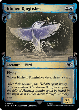 Ithilien Kingfisher [The Lord of the Rings: Tales of Middle-Earth Showcase Scrolls] 