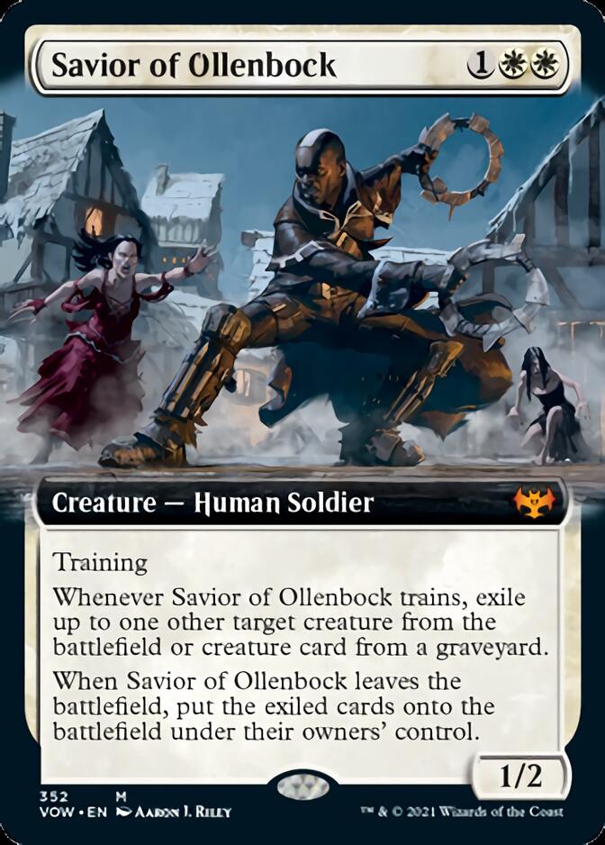 Savior of Ollenbock (Extended Art) [Innistrad: Crimson Vow] 