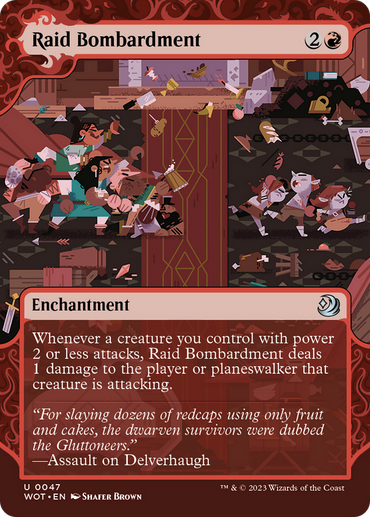 Raid Bombardment [Wilds of Eldraine: Enchanting Tales] 