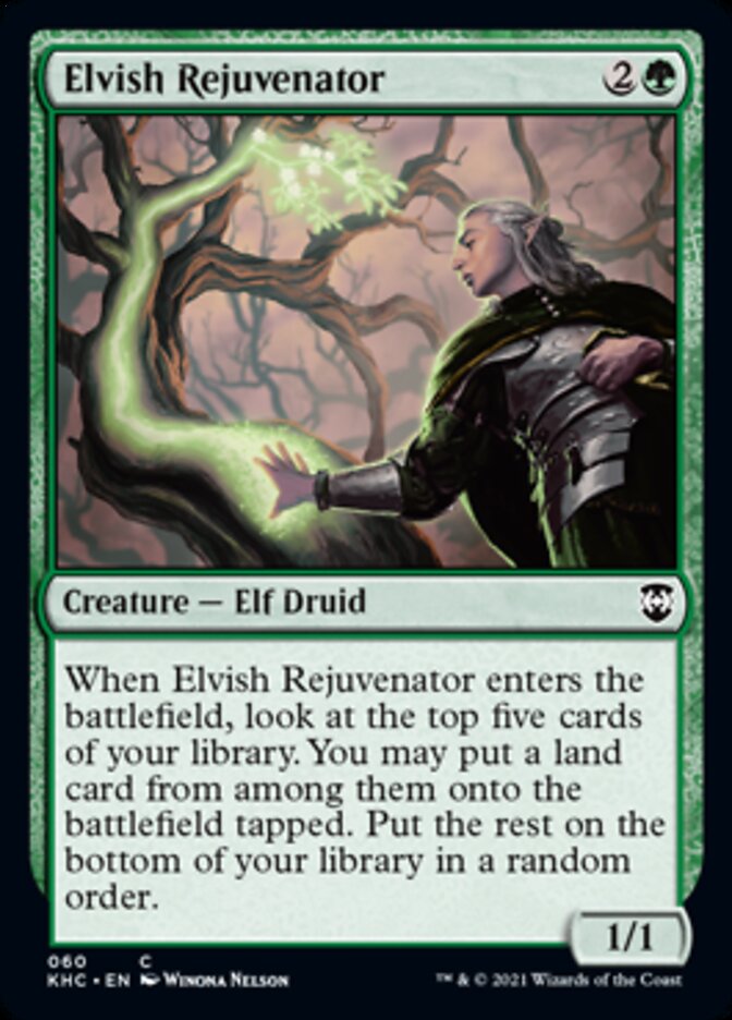 Elvish Rejuvenator [Kaldheim Commander] 