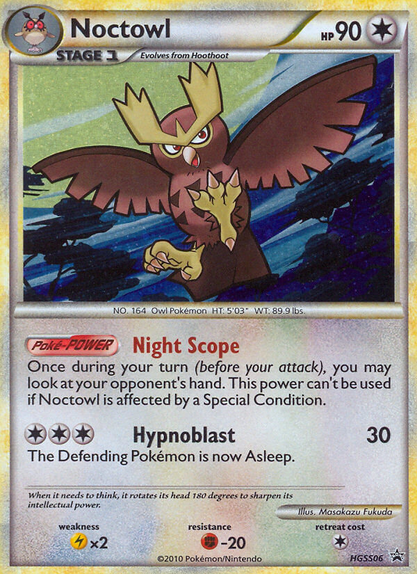 Noctowl (HGSS06) [HeartGold & SoulSilver: Black Star Promos]