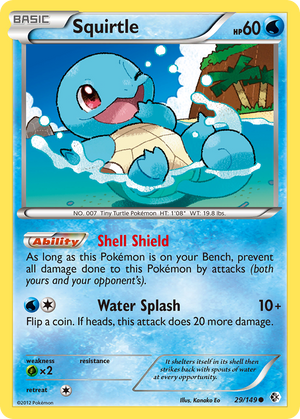 Squirtle (29/149) [Black &amp; White: Boundaries Crossed] 