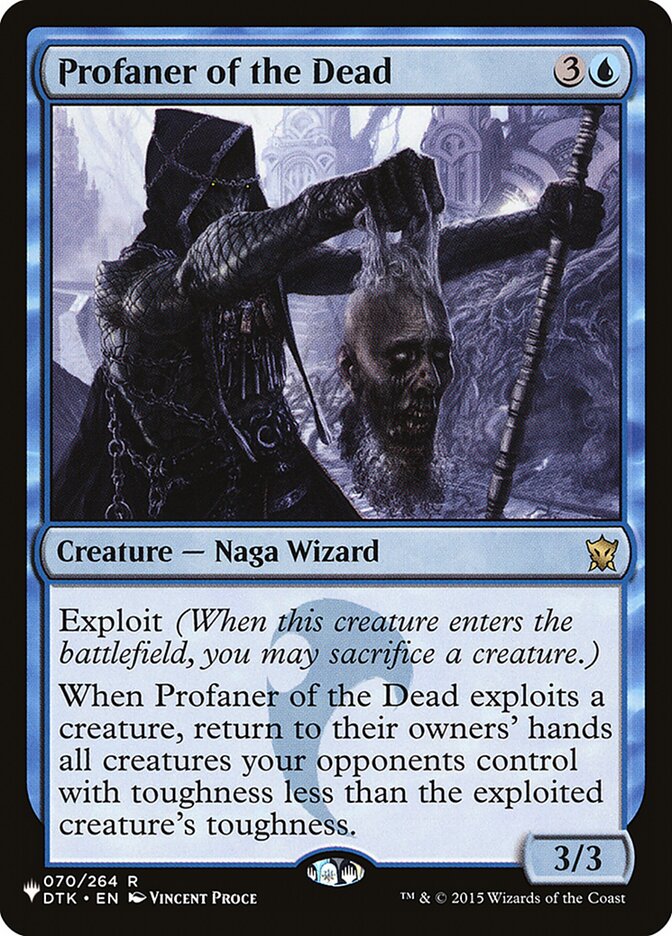 Desecrate of the Dead [The List] 