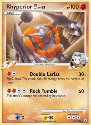 Rhyperior (32/111) (Theme Deck Exclusive) [Platinum: Rising Rivals] 