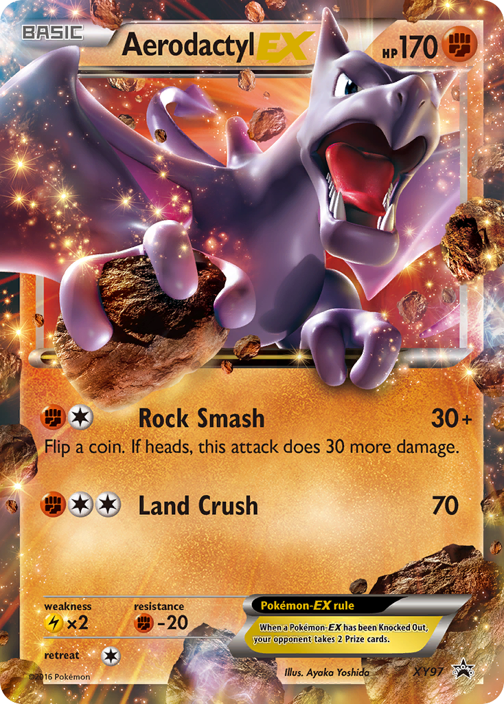 Aerodactyl EX (XY97) [XY: Black Star Promos] 