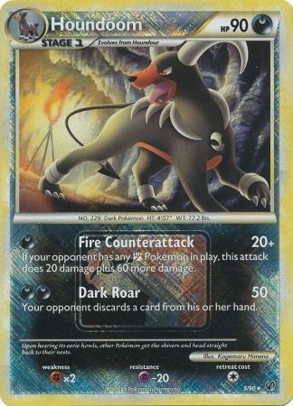 Houndoom (5/90) (League Promo) [HeartGold & SoulSilver: Undaunted]