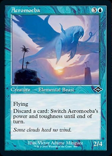 Aeromoeba (Retro Foil Etched) [Modern Horizons 2] 