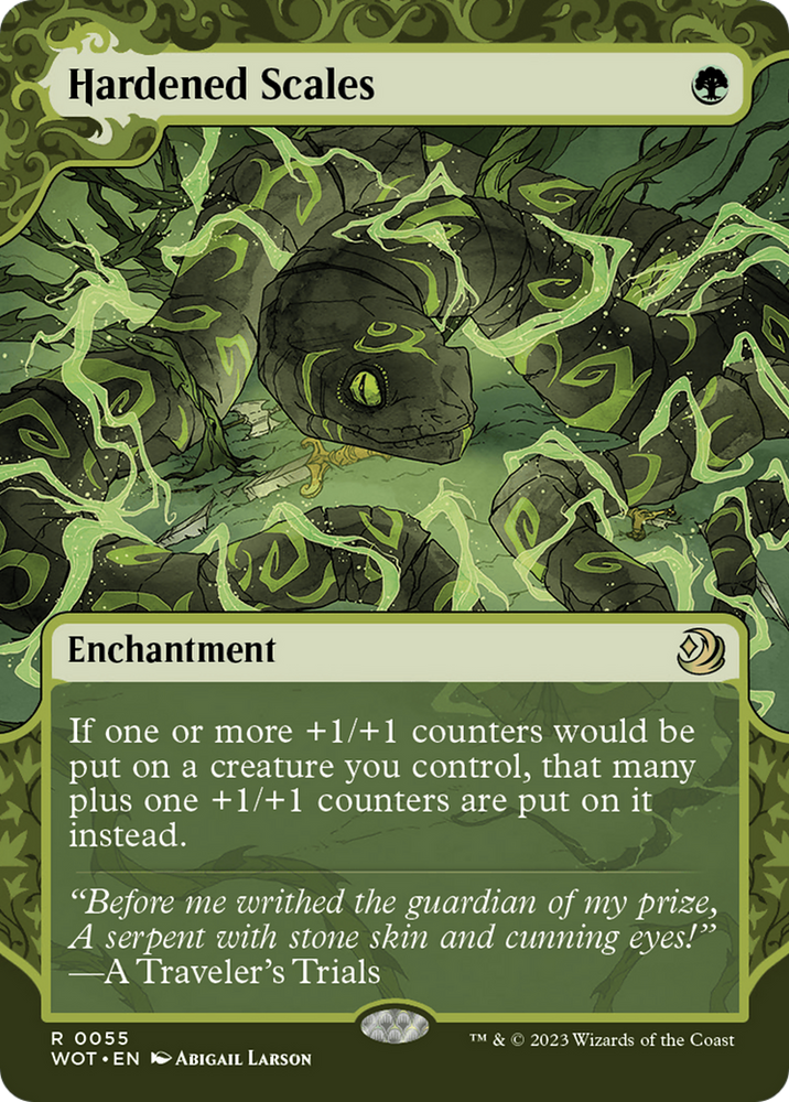 Hardened Scales [Wilds of Eldraine: Enchanting Tales] 