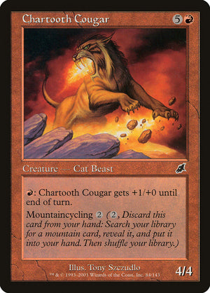 Chartooth Cougar [Scourge] 