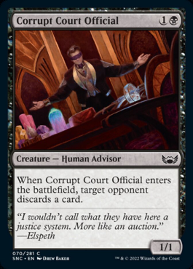 Corrupt Court Official [Streets of New Capenna] 