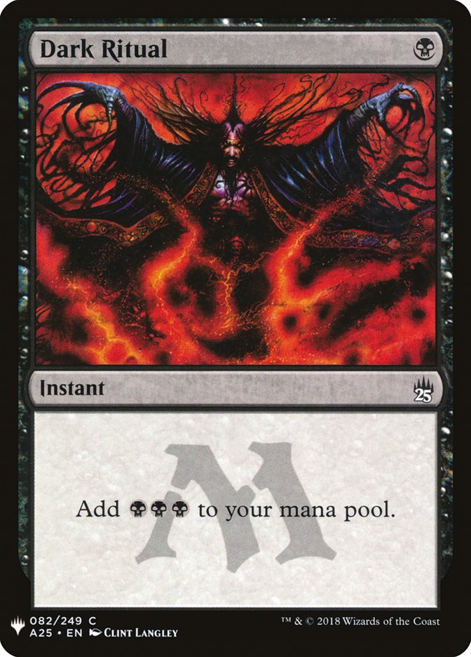 Dark Ritual [Mystery Booster] 