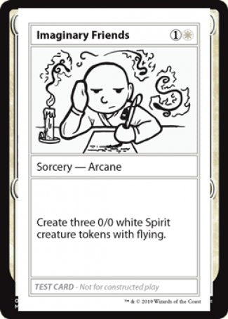 Imaginary Friends (2021 Edition) [Mystery Booster Playtest Cards] 