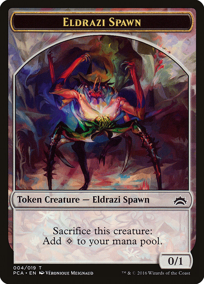 Eldrazi Spawn Token (004/019) [Planechase Anthology Tokens] 