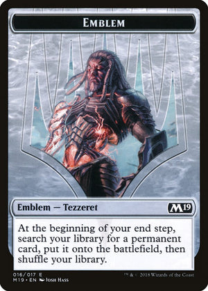 Tezzeret, Artifice Master Emblem [Core Set 2019 Tokens] 
