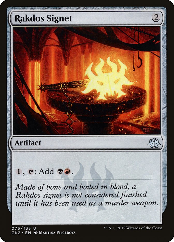 Rakdos Signet [Ravnica Allegiance Guild Kit] 