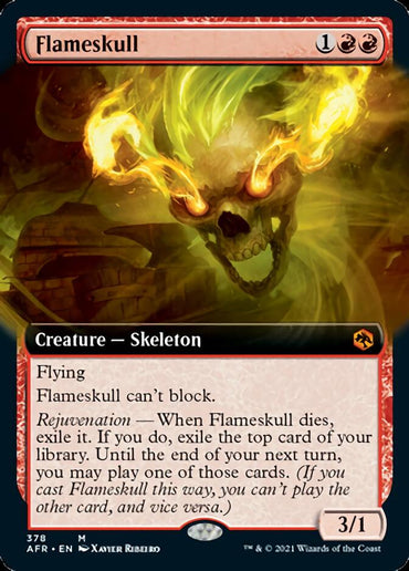 Flameskull (Extended Art) [Dungeons &amp; Dragons: Adventures in the Forgotten Realms] 