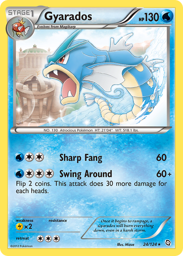 Gyarados (24/124) [Black & White: Dragons Exalted]