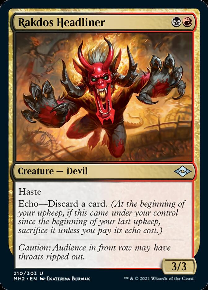 Rakdos Headliner [Modern Horizons 2] 