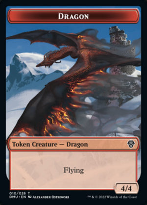 Dragon Token [Dominaria United Tokens] 