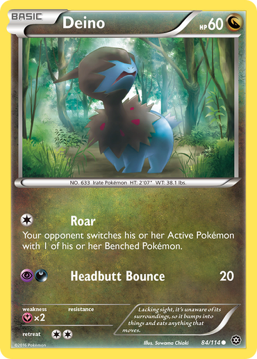 Deino (84/114) [XY: Steam Siege] 