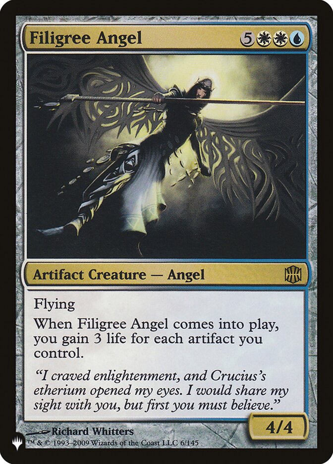 Filigree Angel [The List] 