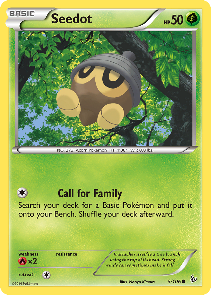 Seedot (5/106) [XY: Flashfire] 