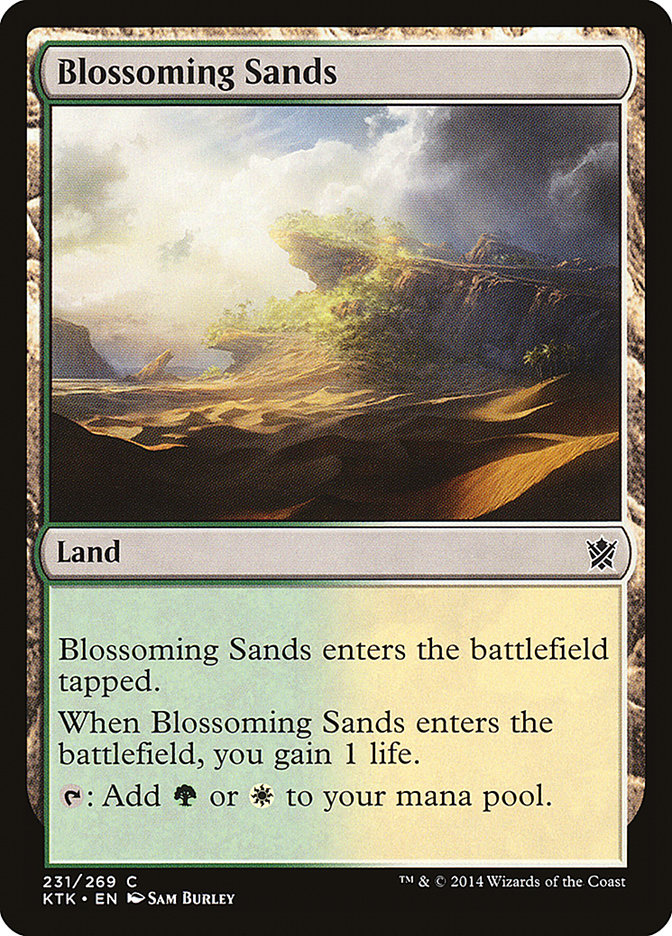 Blossoming Sands [Khans of Tarkir] 