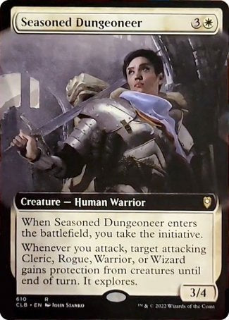 Seasoned Dungeoneer (Extended Art) [Commander Legends: Battle for Baldur's Gate] 