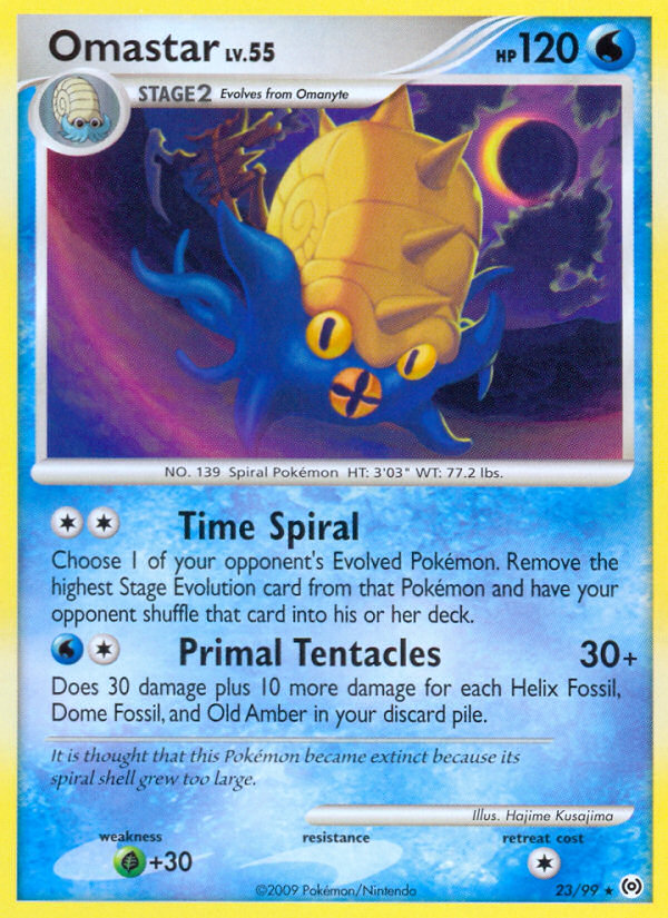 Omastar (23/99) [Platinum: Arceus] 