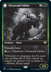 Ulvenwald Oddity // Ulvenwald Behemoth [Innistrad: Double Feature] 