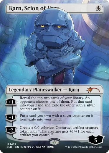 Karn, Scion of Urza (Rainbow Foil) [Secret Lair Drop Series]