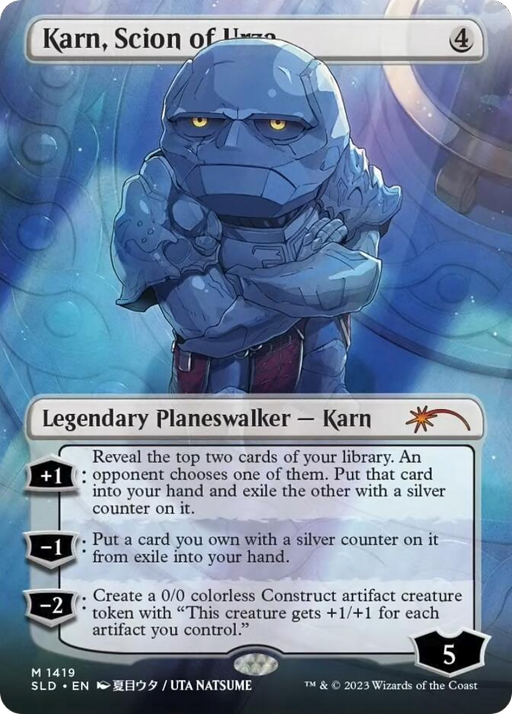 Karn, Scion of Urza (Rainbow Foil) [Secret Lair Drop Series]