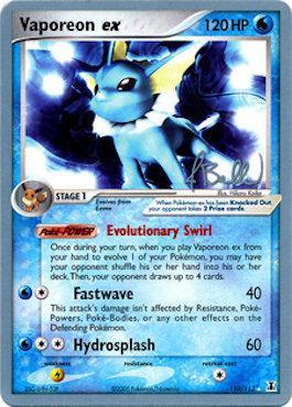 Vaporeon ex (110/113) (Eeveelutions - Jimmy Ballard) [World Championships 2006] 