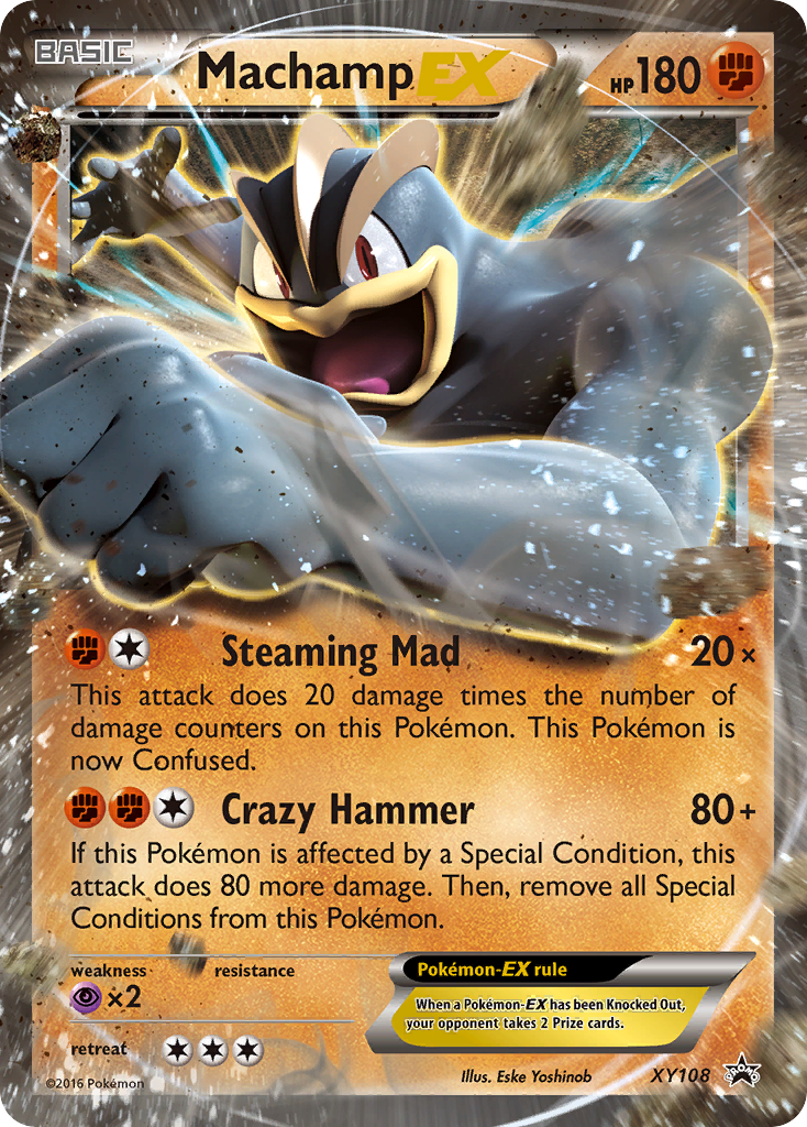 Machamp EX (XY108) [XY: Black Star Promos] 