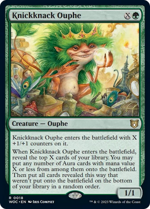 Knickknack Ouphe [Wilds of Eldraine Commander] 