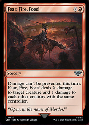 Fear, Fire, Foes! [The Lord of the Rings: Tales of Middle-Earth] 