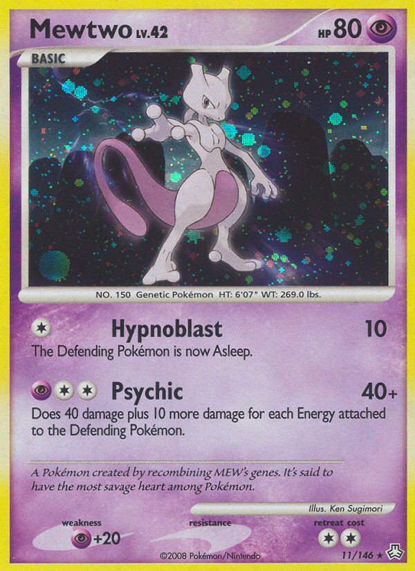 Mewtwo (11/146) [Diamond & Pearl: Legends Awakened] 