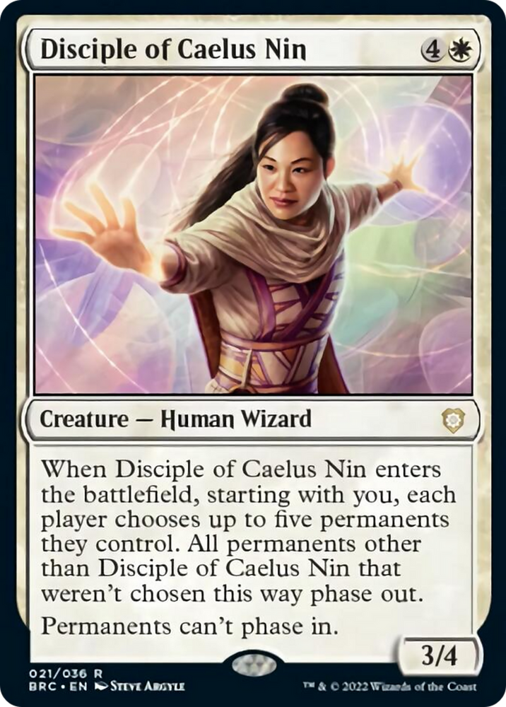 Disciple of Caelus Nin [The Brothers' War Commander] 