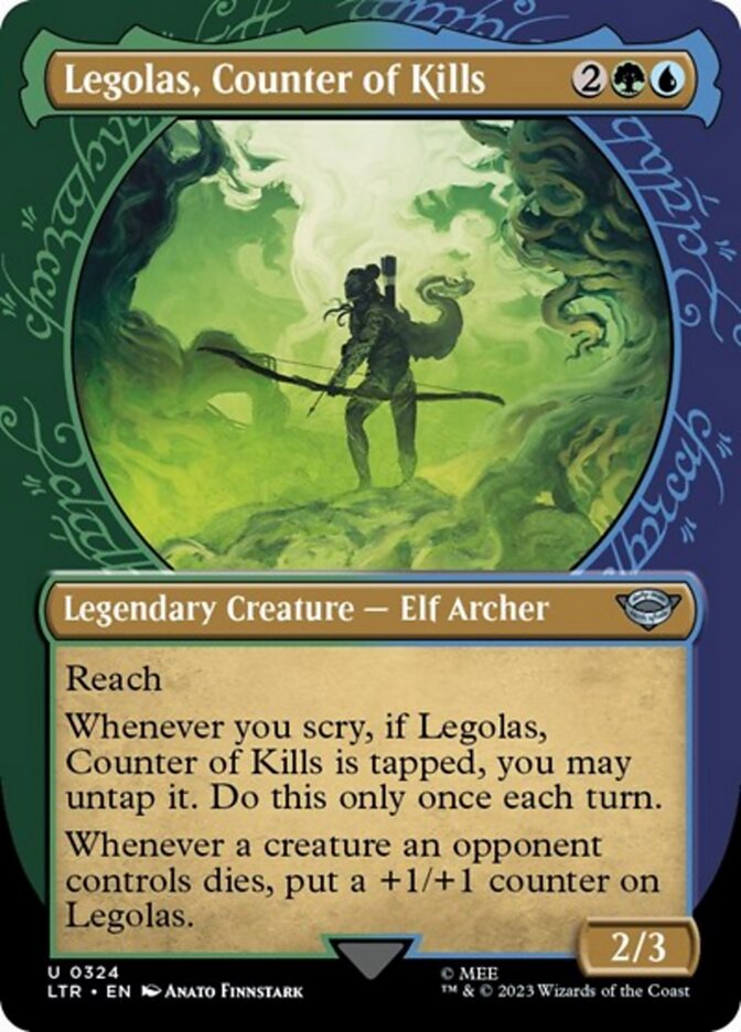 Legolas, Counter of Kills (Showcase Ring Frame) [The Lord of the Rings: Tales of Middle-Earth] 