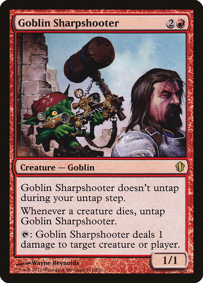 Goblin Sharpshooter [Commander 2013] 