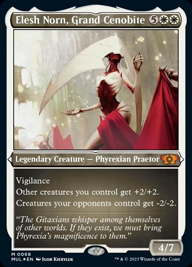 Elesh Norn, Great Cenobite (Foil Etched) [Multiverse Legends] 
