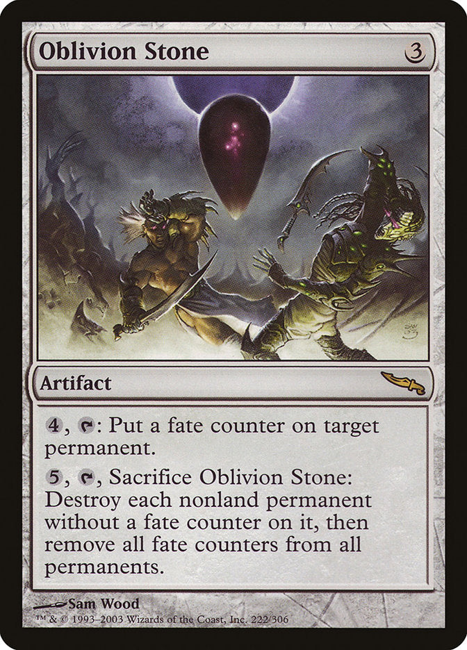 Oblivion Stone [Mirrodin] 