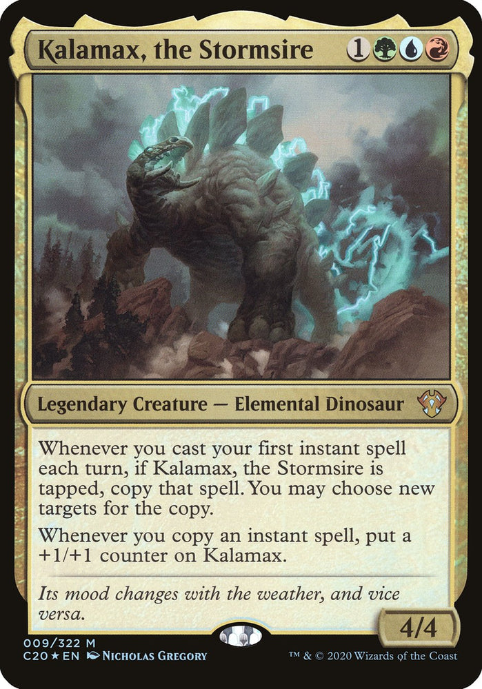 Kalamax, the Stormsire (Oversized) [Commander 2020 Oversized] 