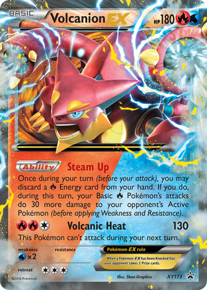 Volcanion EX (XY173) [XY: Black Star Promos] 