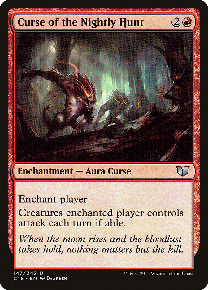 Curse of the Nightly Hunt [Commander 2015] 