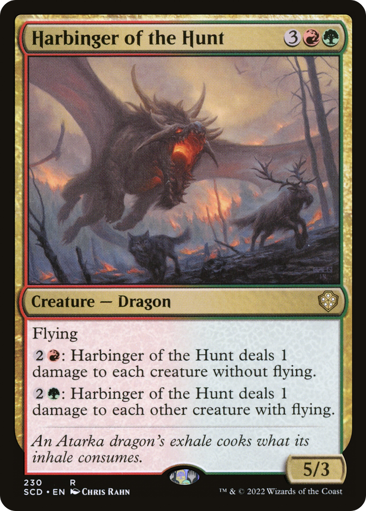 Harbinger of the Hunt [Starter Commander Decks] 