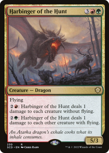 Harbinger of the Hunt [Starter Commander Decks] 